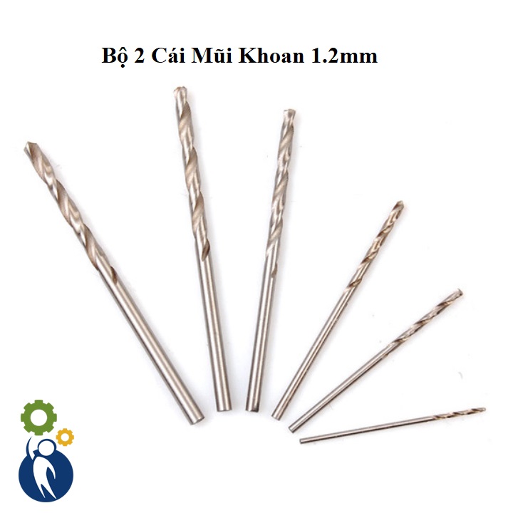 Bộ 2 cái mũi khoan 1.2mm