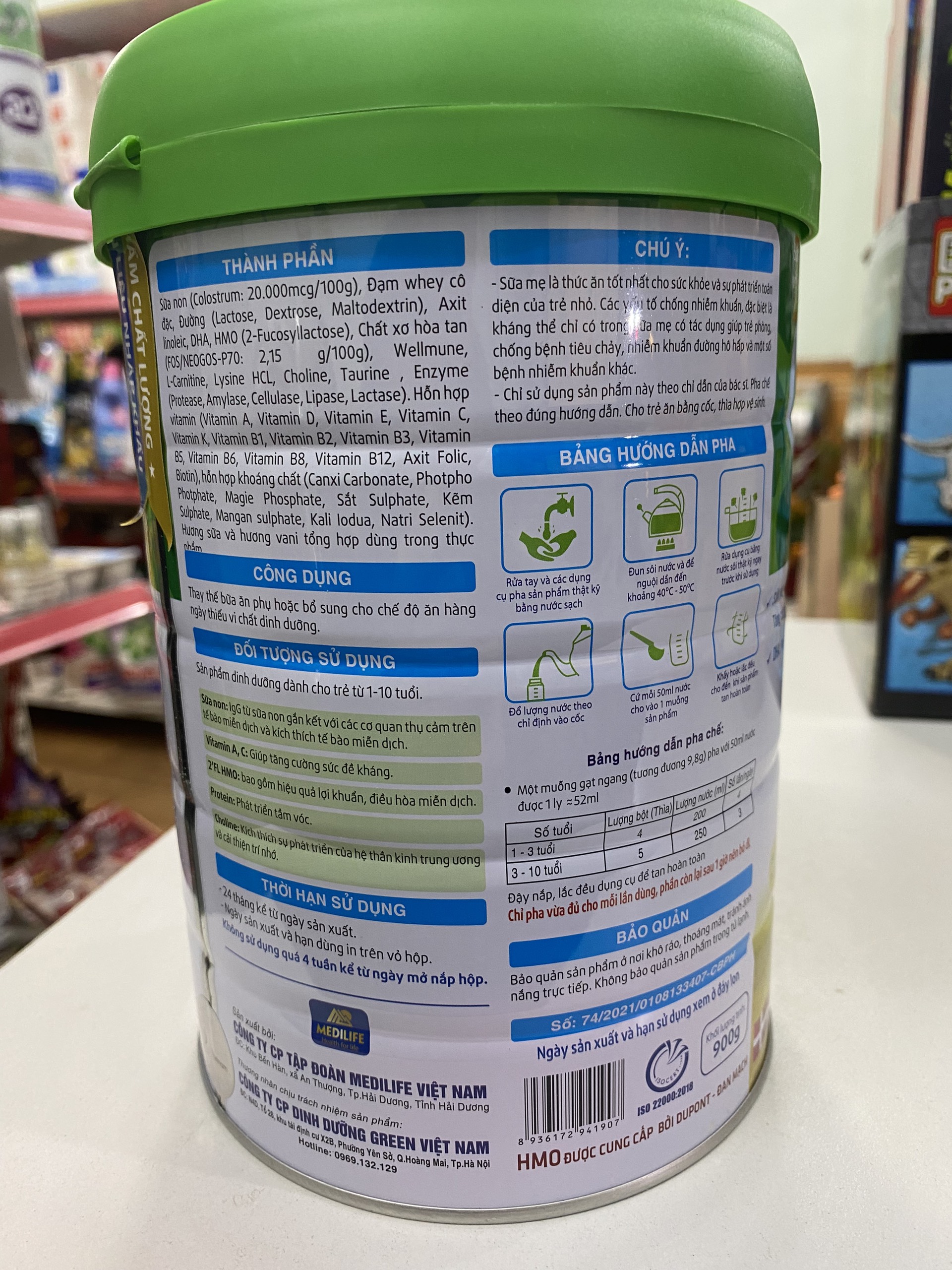 GREEN BIO FIBER – 900Gr