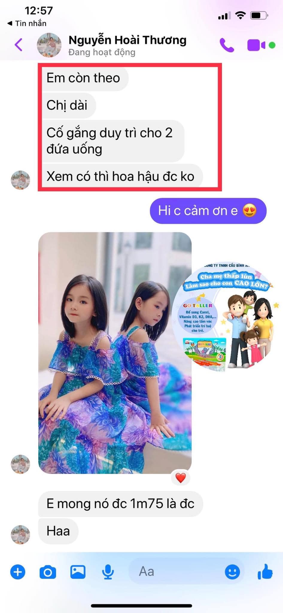 Canxi hữu cơ Go Taller cầu Bình An