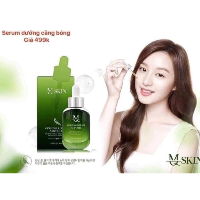serum căng bóng nhân sâm mq skin