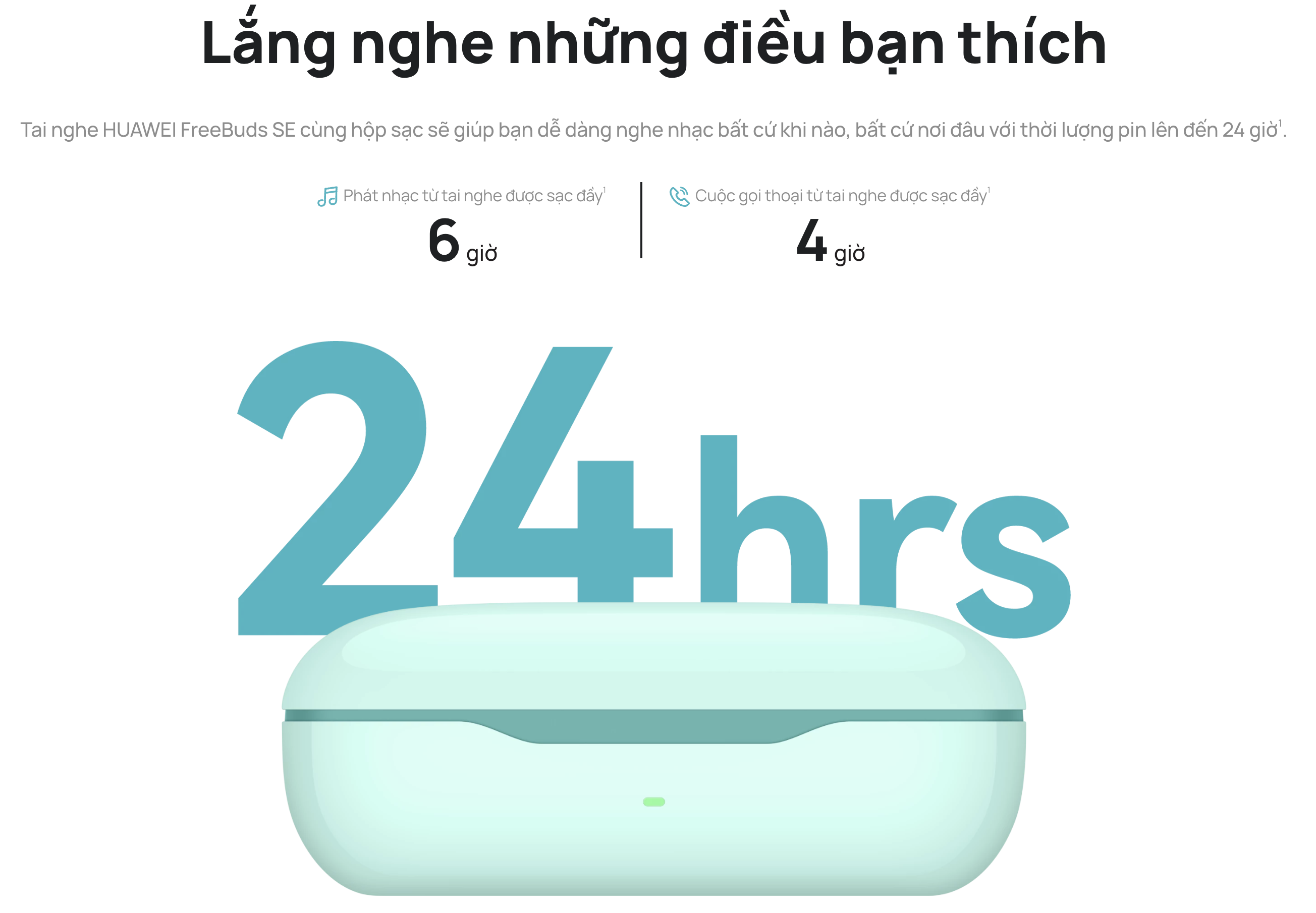 Tai nghe không dây Huawei Freebuds SE
