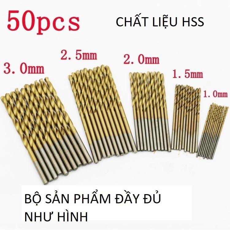 Bộ mũi khoan mini 1-3mm.
