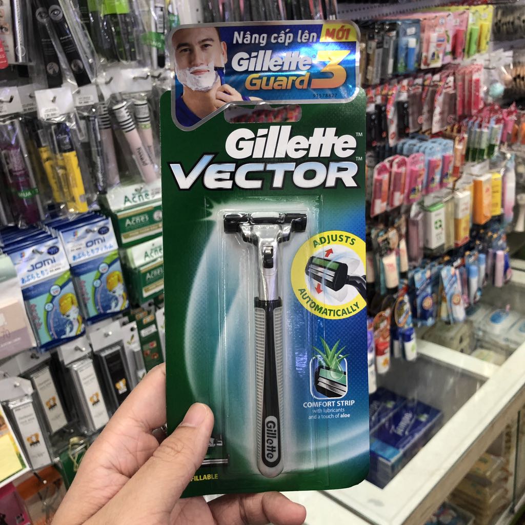 [Rẻ vô địch] [Ảnh thật] [Chính hãng] [Có sẵn] Dao Gillette vector ( Lưỡi Kép)