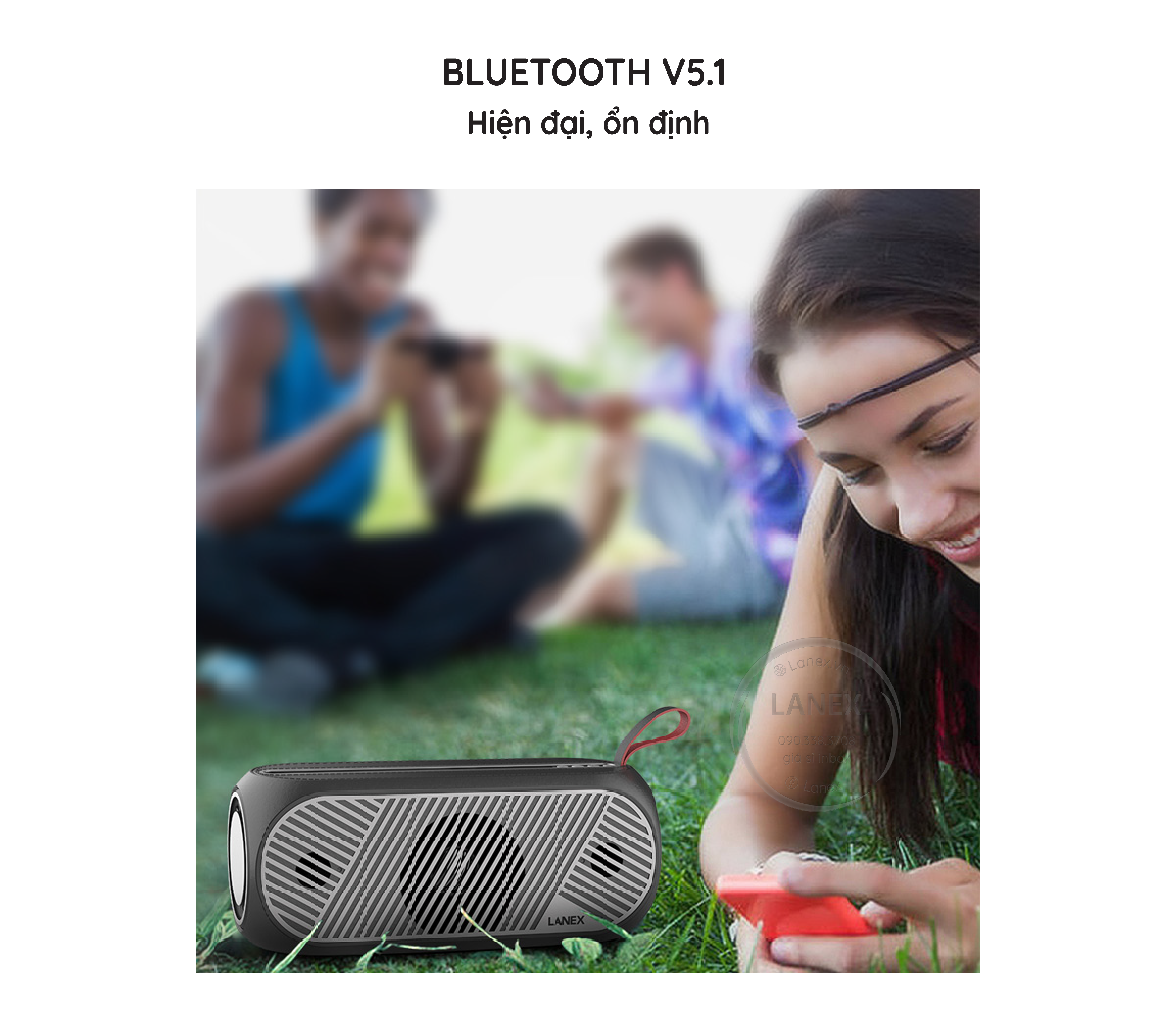 Loa Bluetooth Lanex Lsk - W09 10w V5.0