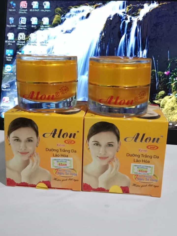 Kem Alon Trắng da, lão hóa VIP 15g