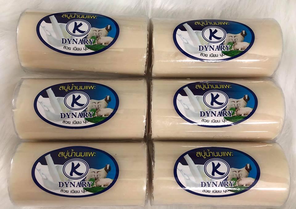 Combo 12 cục (1 lốc) Xà bông sữa dê Thái Lan