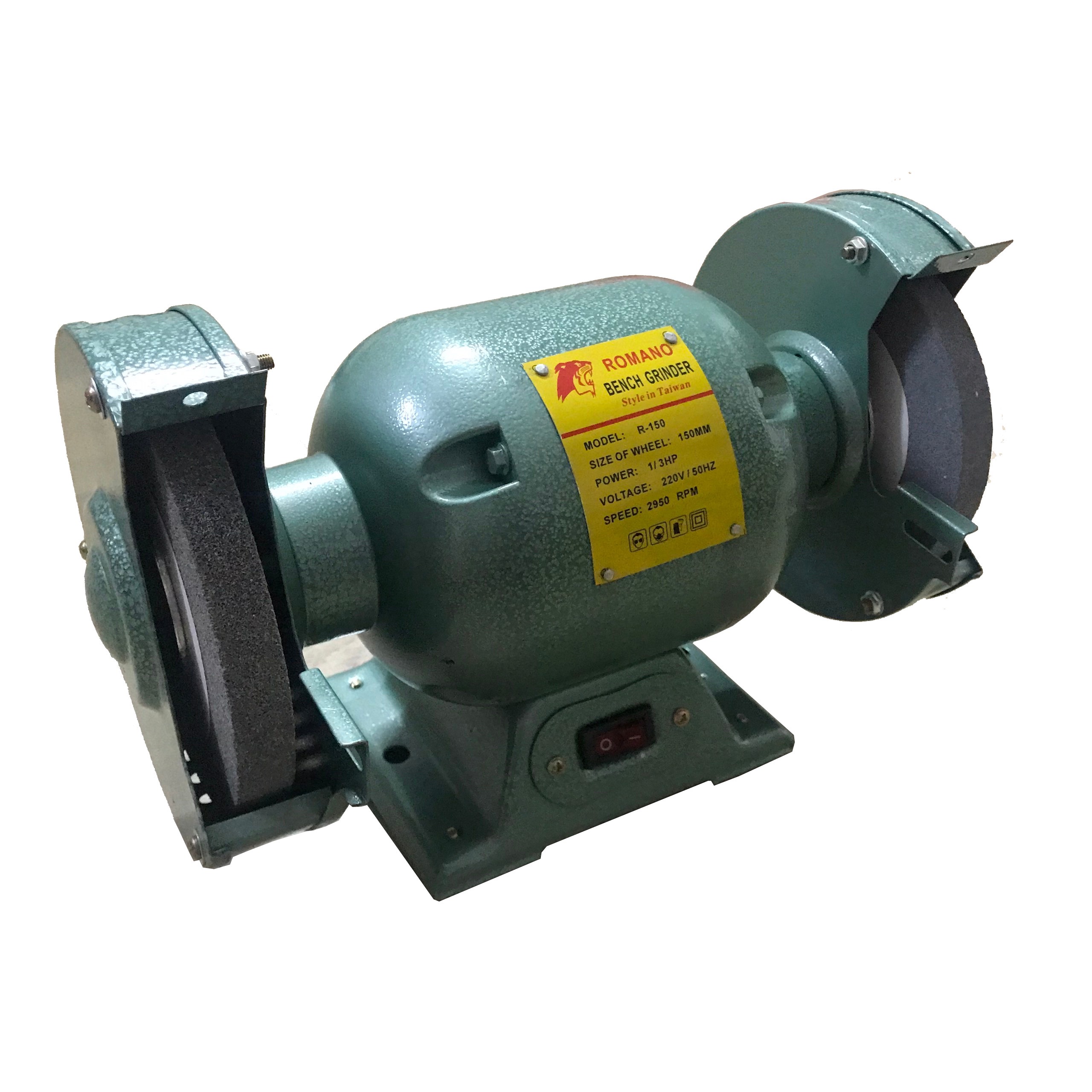 Máy Mài 2 Đá Romano Dây Đồng 100% Bảo Hành 12 Tháng