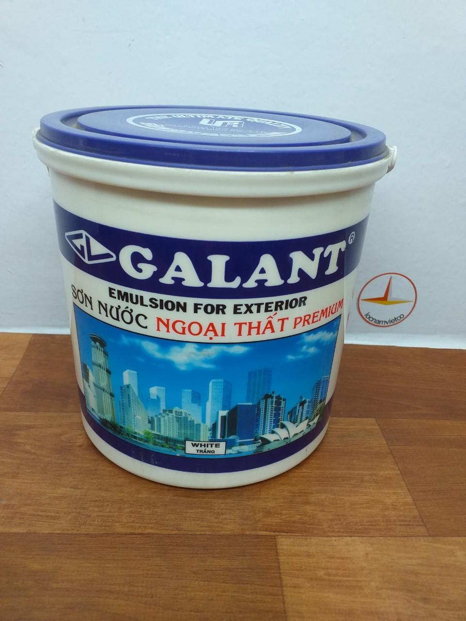 Sơn nước ngoai thất Galant màu trắng 3.35L