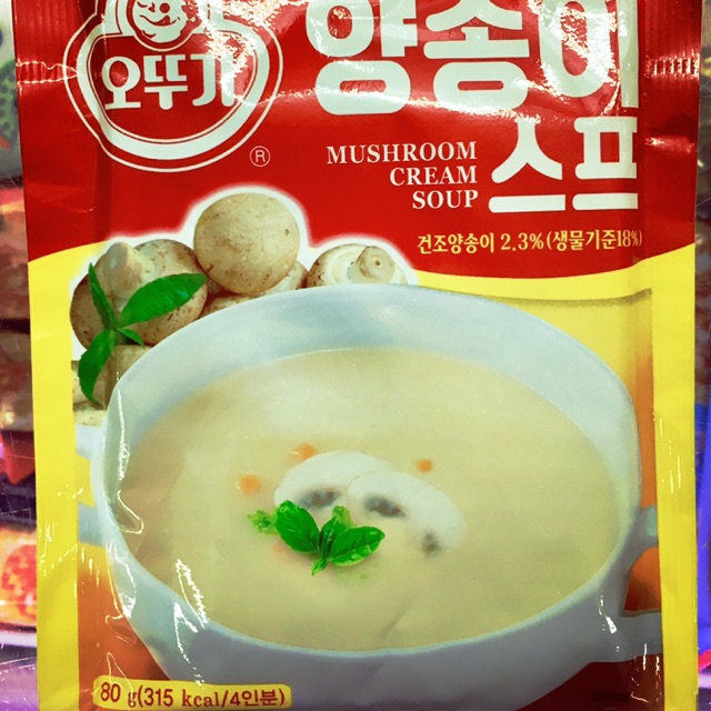 [KoreanMart] SÚP NẤM OTTOGI HÀN QUỐC GÓI 80G