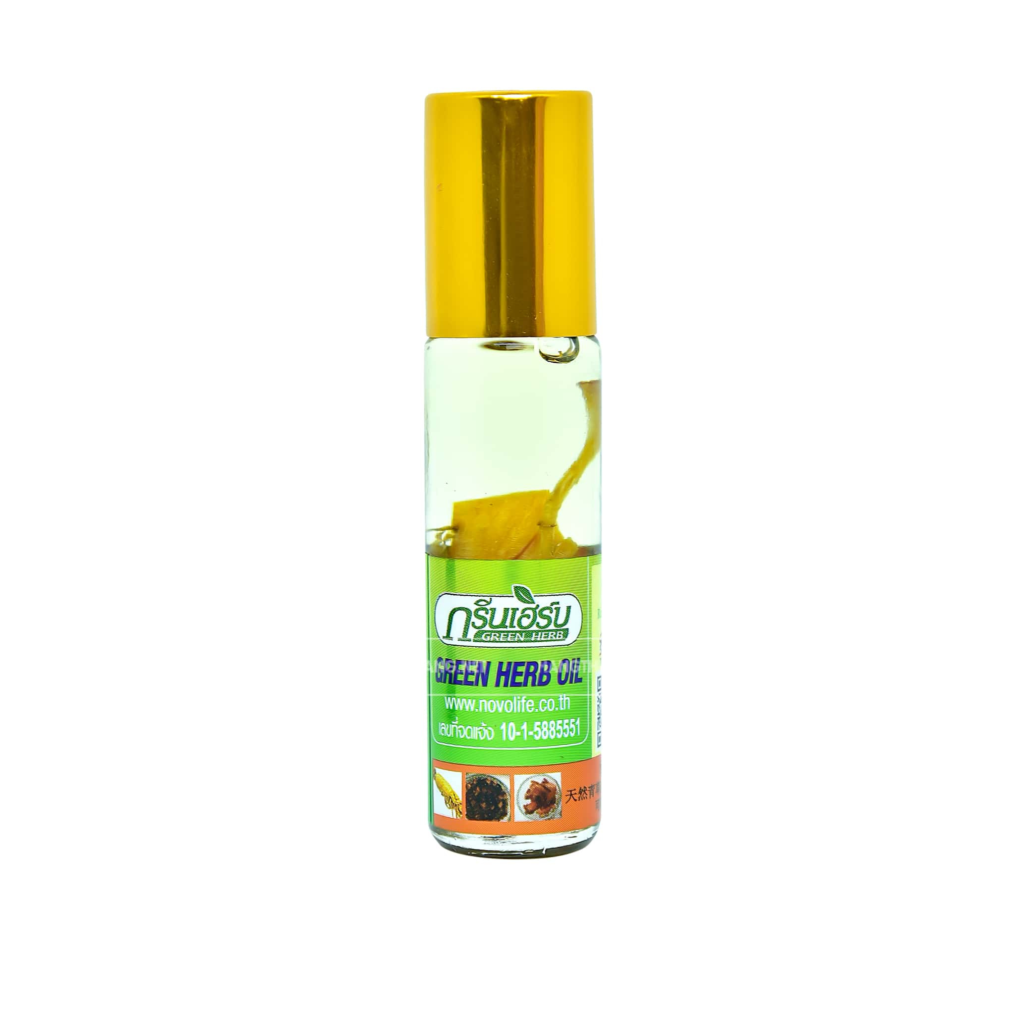 Dầu nhân sâm Ginseng Green Herb Oil 8ml Thái Lan