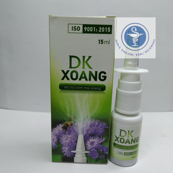 Xịt mũi thảo dược DK XOANG lọ 15ml