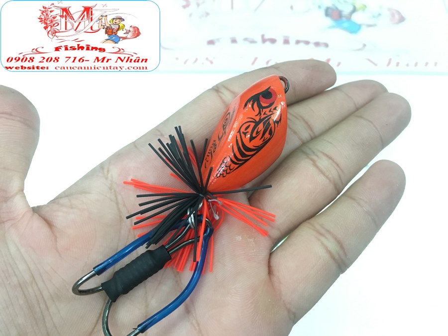 Nháy Gỗ Câu Cá Lóc Bulls Frog