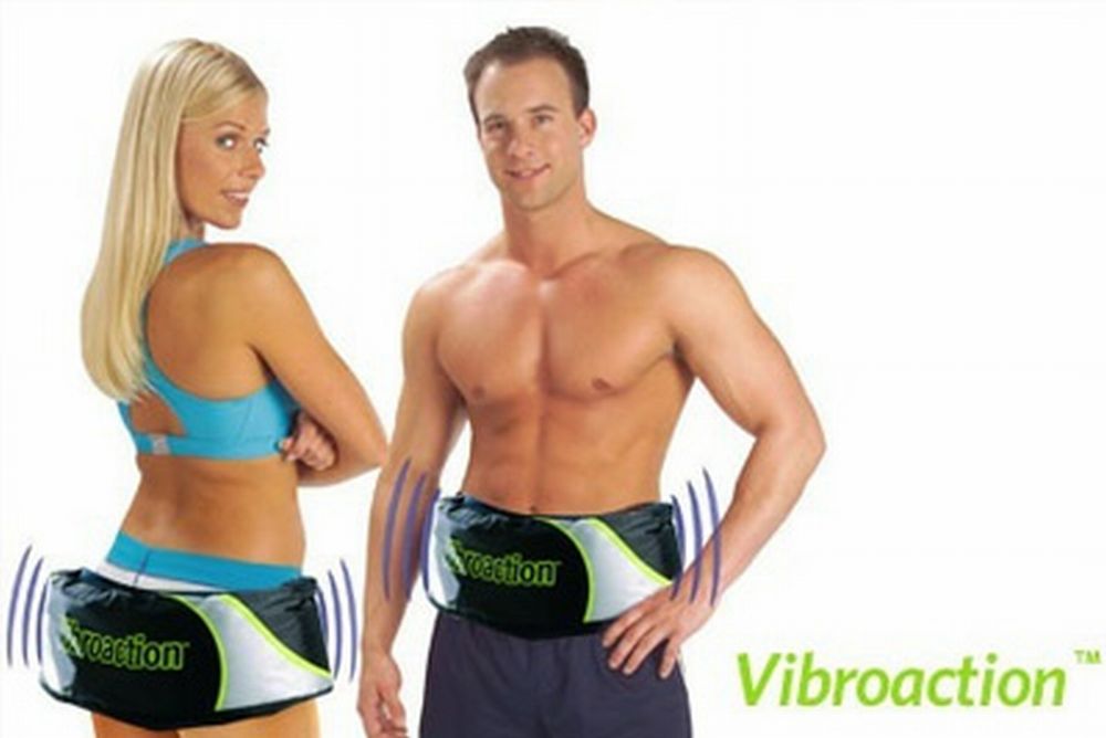 Đai massage giảm mỡ bụng máy mát xa vibroaction