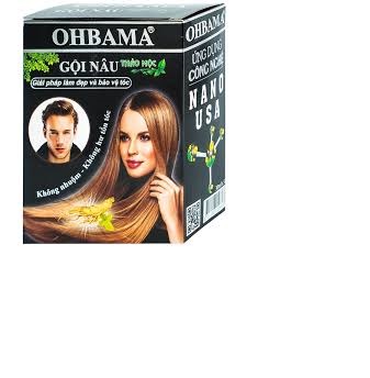 [HCM]Ohbama gói 30ml gội là nâu