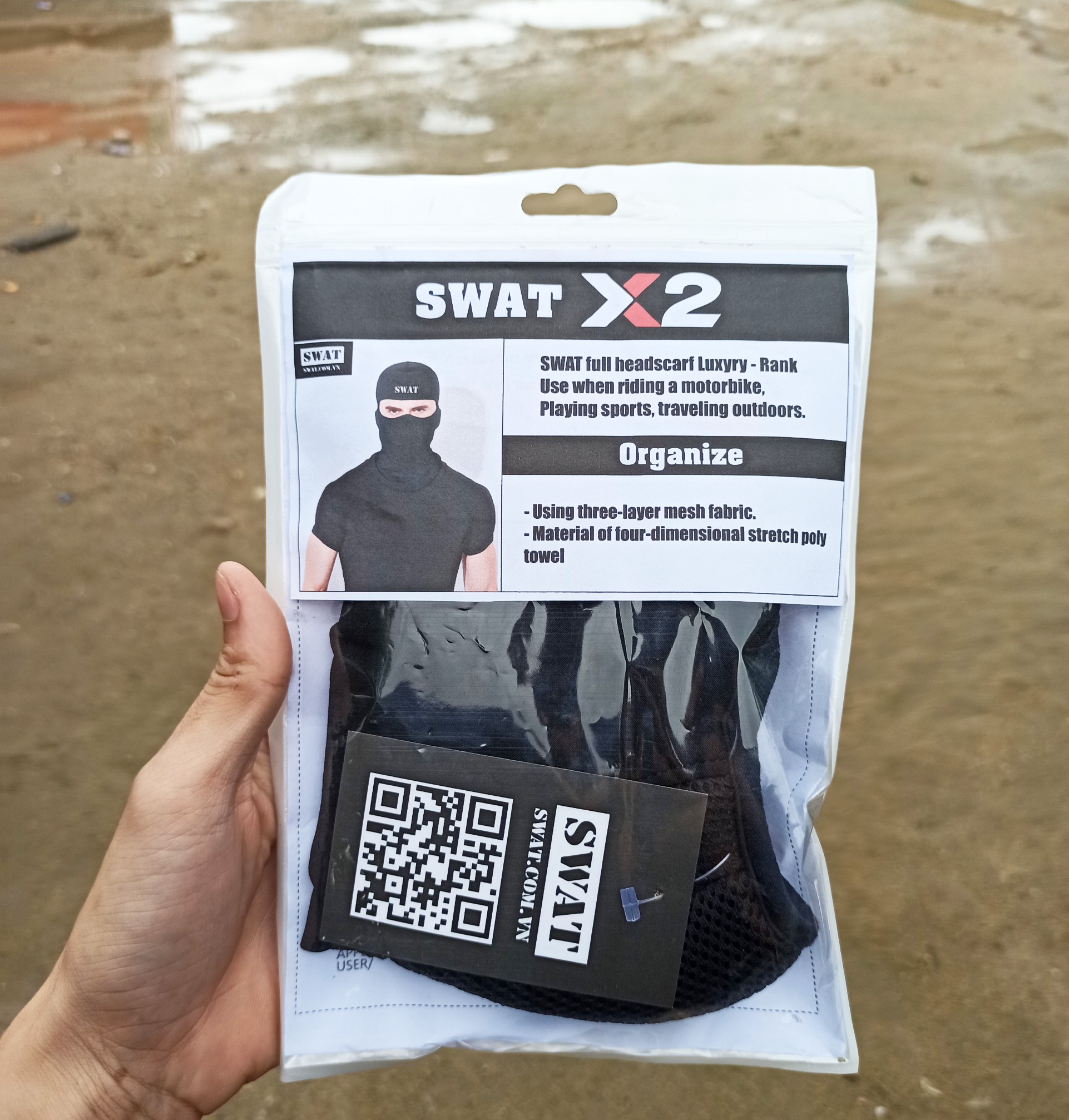 KHĂN TRÙM ĐẦU NINJA - Hàng bao bền