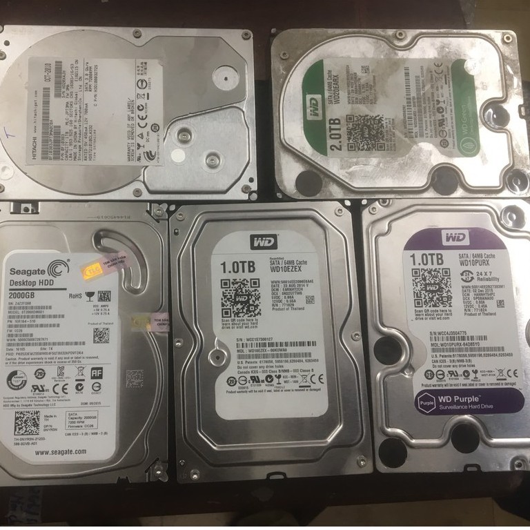 Ổ cứng 1t 2t 3tb 4tb pc thanh lý văn phòng