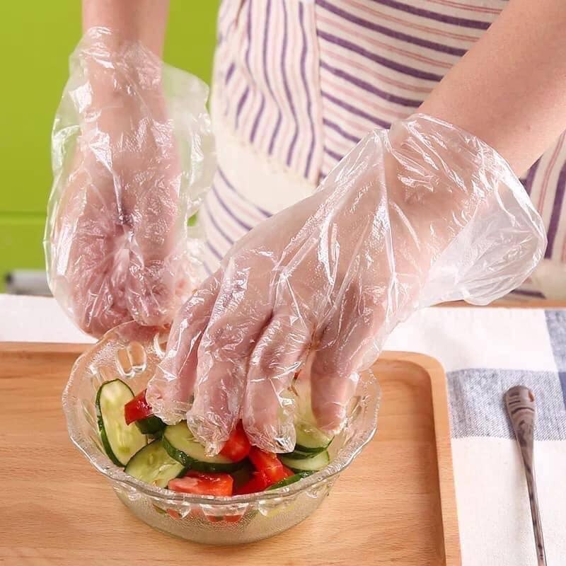 TÚI 100C GĂNG TAY NILONG DÙNG 1 LẦN