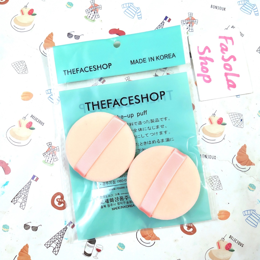 Mút Tán Kem Nền The Face Shop