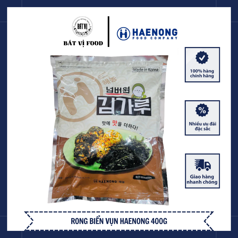 Shredded kelp haenong package 400g handy