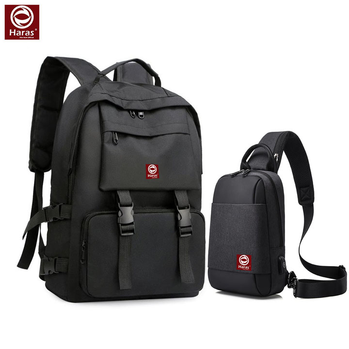 Combo Balo Ulzzang Thời Trang Và Túi Đeo Chéo HARAS HR270HR241