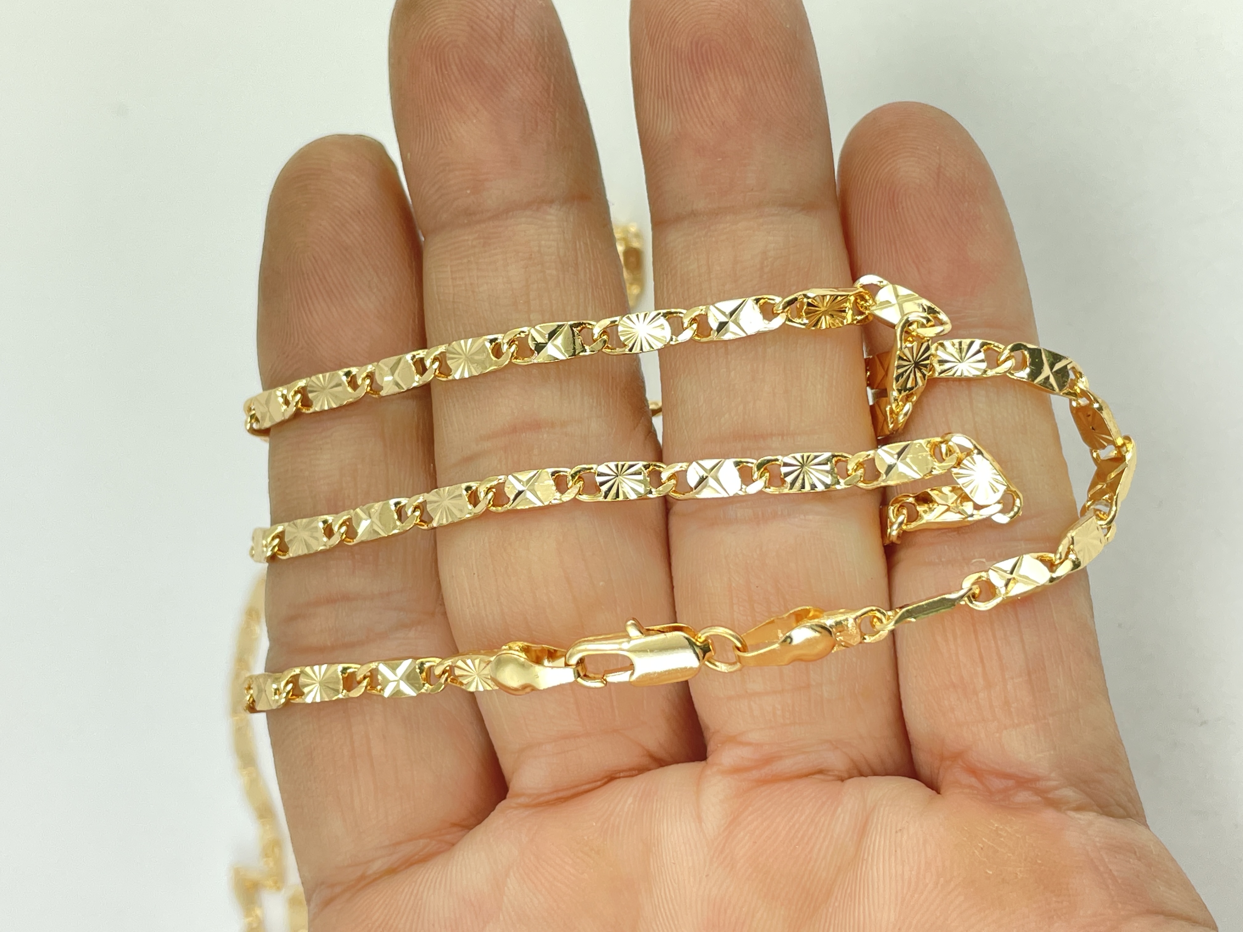 [HCM]DÂY CHUYỀN MẠ VÀNG 18K CAO CẤP - DC121L62