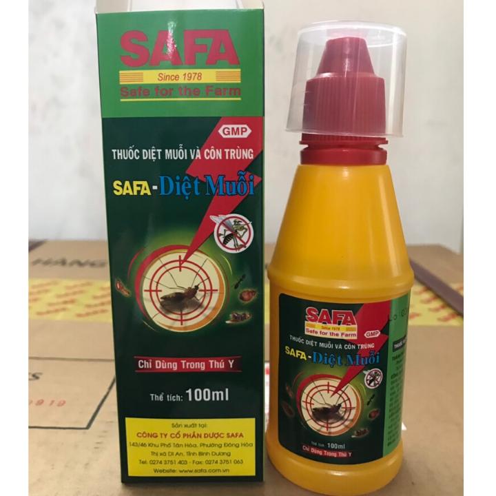Thuốc diệt muỗi và côn trùng SAFA [100 ml]