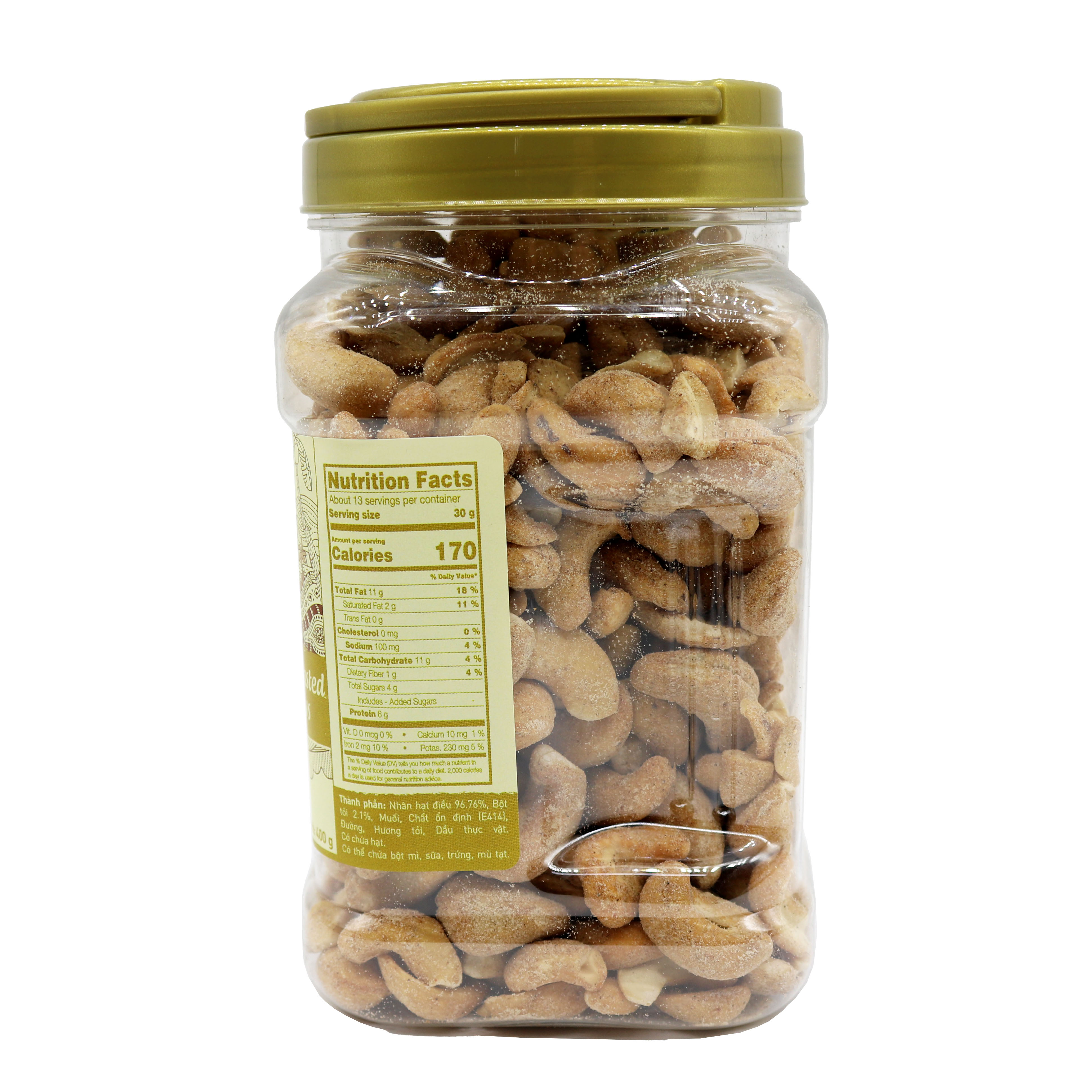 Hạt Điều Vị Tỏi LAFOOCO 400g