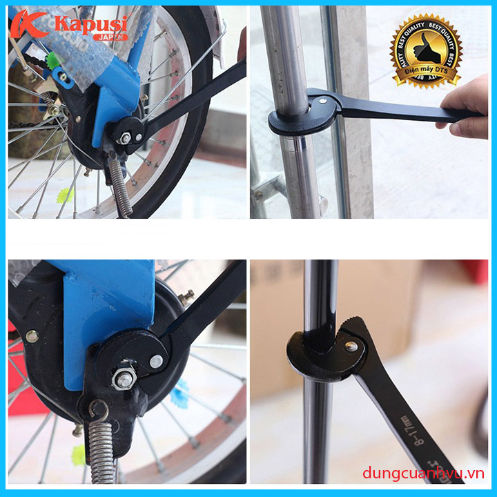 CỜ LÊ, MỎ LẾT MỞ ỐC ĐA NĂNG KAPUSI 8-42MM - K7438