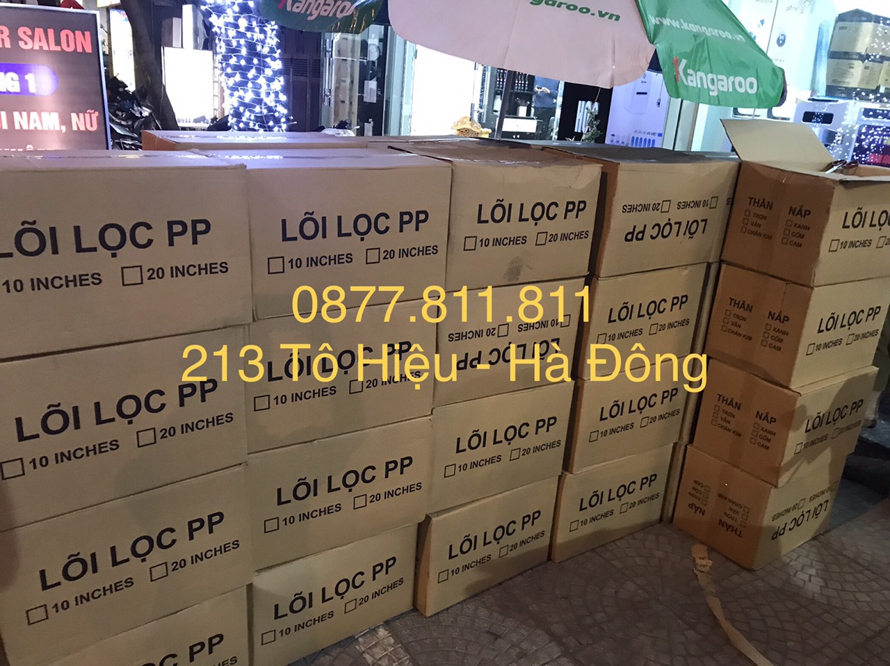 Lõi lọc thô PP 20 inch số 1 - dài 51cm - phi 6.5cm