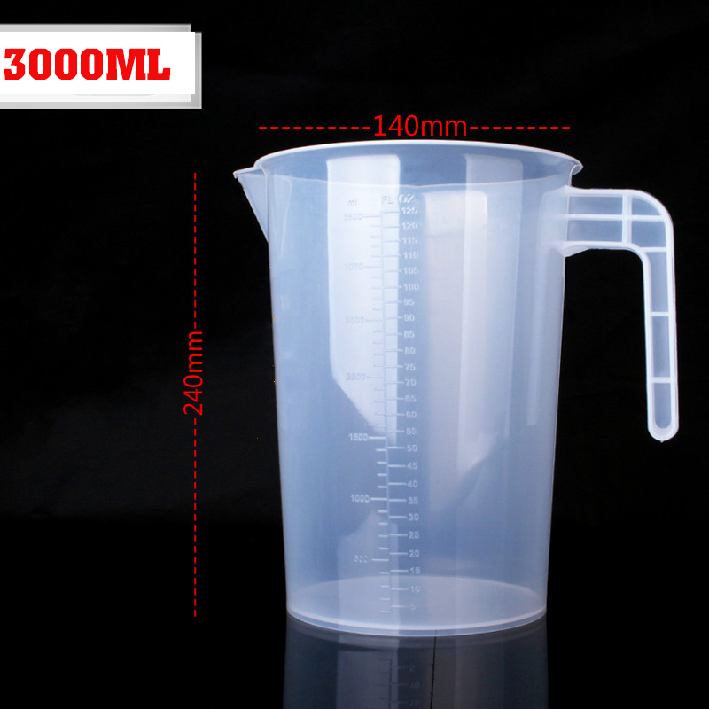 Ca đong nhựa/ly đong/cốc đong định lượng nguyên liệu 2000ml-3000ml-5000ml