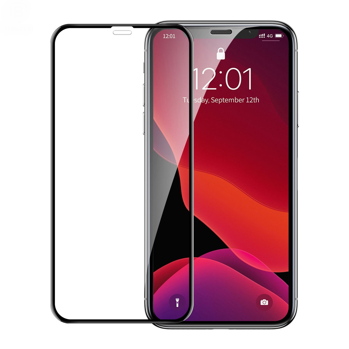 Cường lực full màn cho dùng cho iphone Pro (Đen)