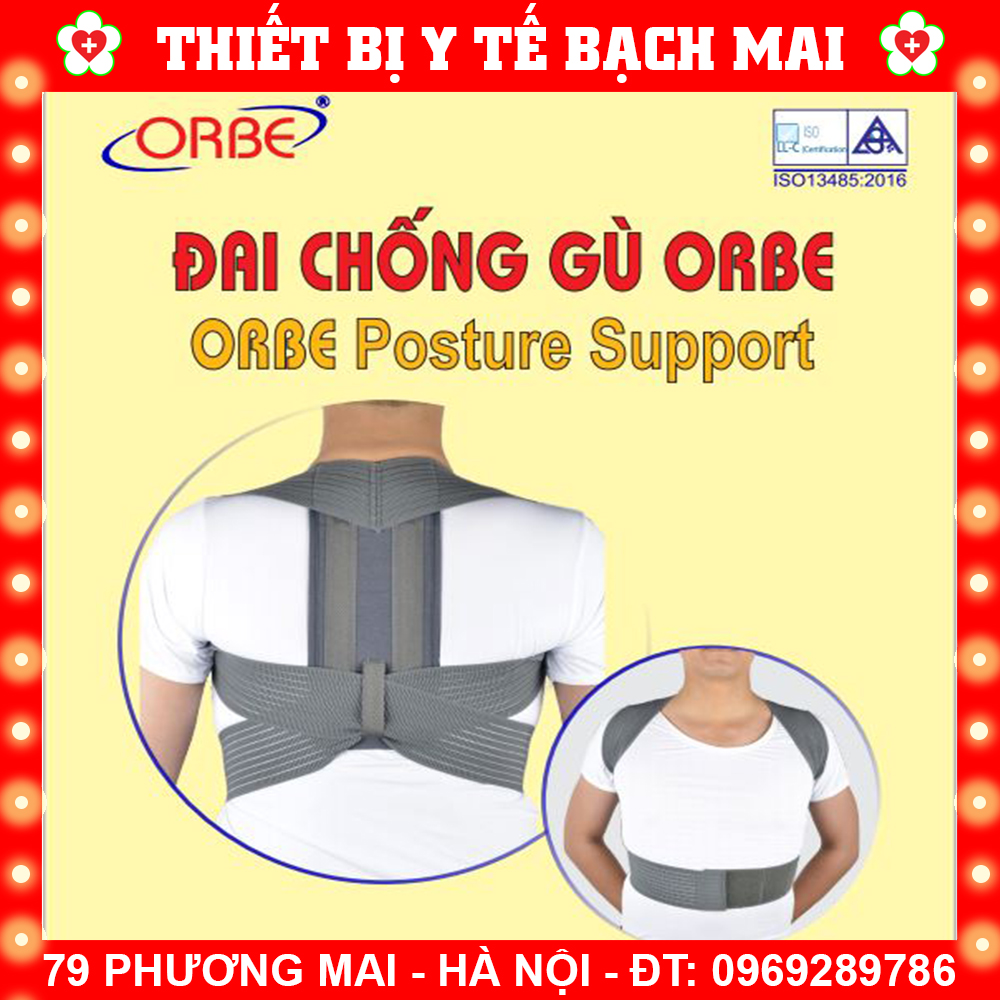 Đai Chống Gù Lưng Cao Cấp ORBE Ngườ Lớn, Trẻ Em