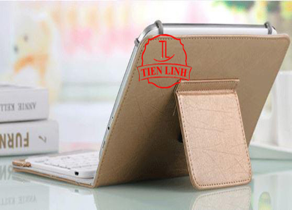 Bộ bao da bàn phím BLUETOOTH cho Máy tính bảng/ Ipad từ 7 đến 8 inch dùng cho HDH IOS/ ANDROID/WINDOWS