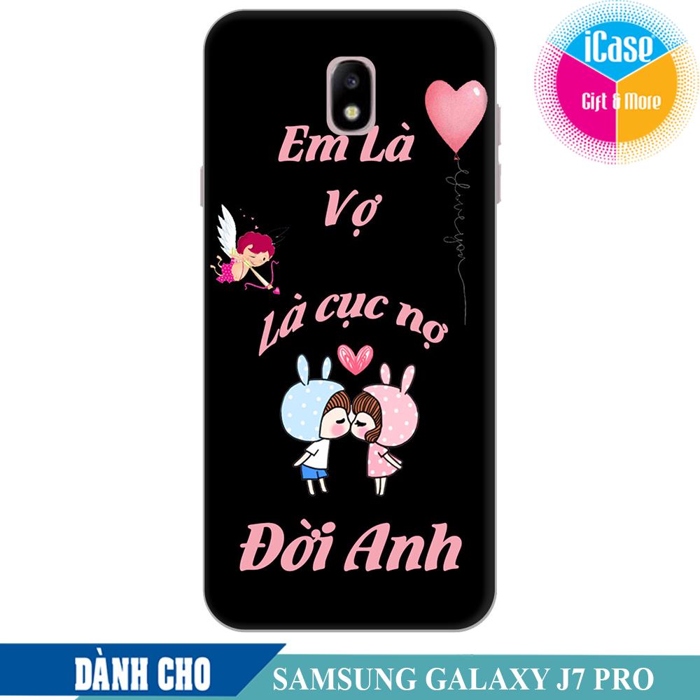 Case for Samsung Galaxy J7 pro Anh Là Chồng Là Cầu Vồng Đời Em