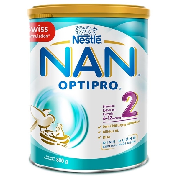 Sữa Nan Việt số 2 - 900g date mới mẫu mới