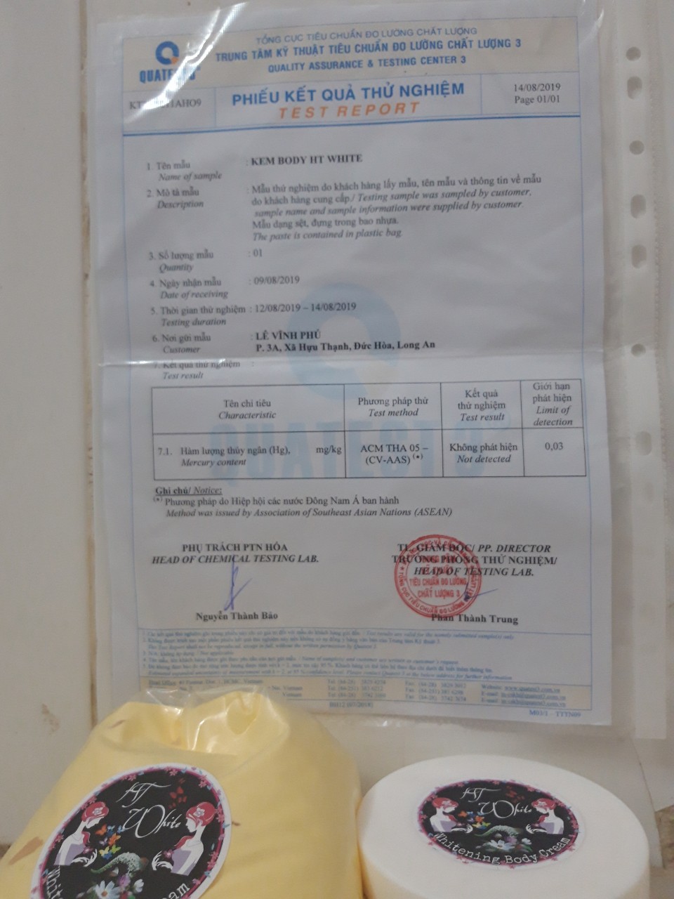 250gr Kem Body Trắng Da Cấp Tốc