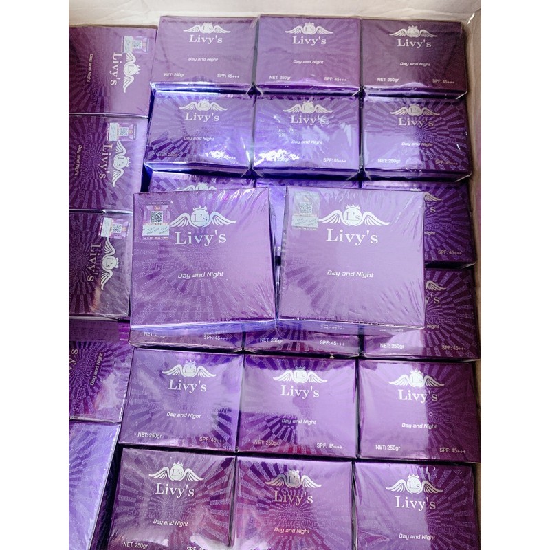 Kem Dưỡng Da Body Livy Tím
