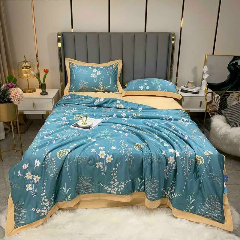 [HCM][CHĂN RỘNG]Chăn hè lụa thái trần bông cao cấp chăn lụa mùa hè thu mềm mát size 2mx2m2. Chăn Lụa Mùa hè Mát Lạnh. Chăn Mát Nằm Mùa Nóng Mát  Chăn giá Rẻ