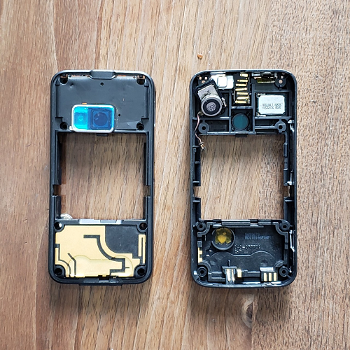 Sườn Nokia N81 bộ kèm loa ... như hình