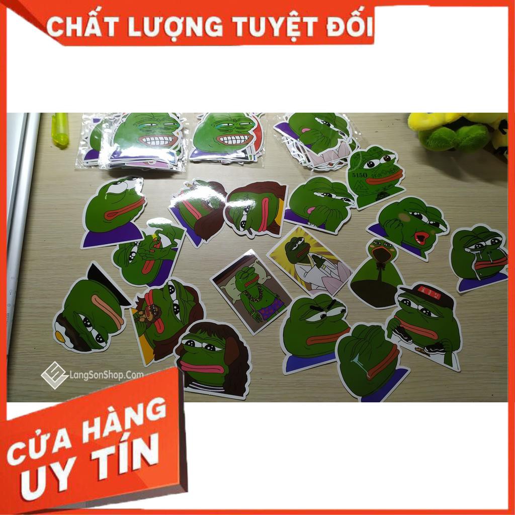 Bộ Sticker Dán Hình Pepe Voz cực Chất