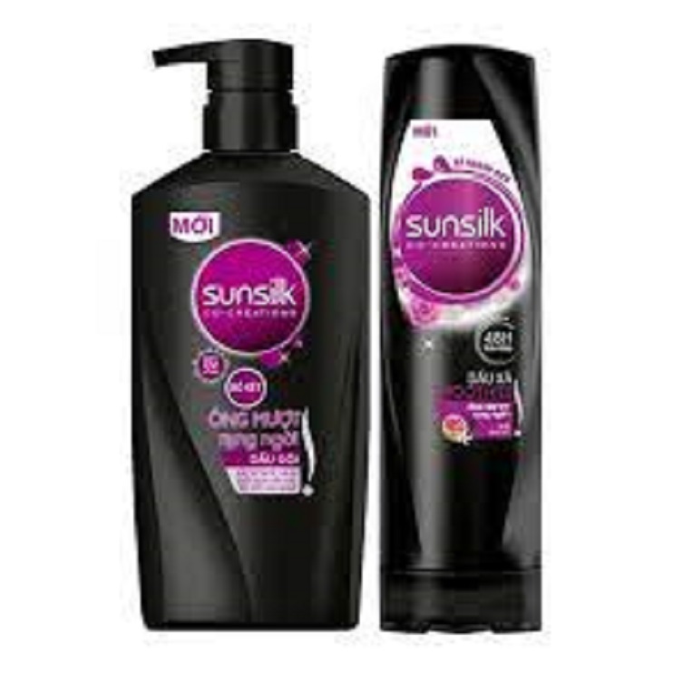 Combo dầu gội sunsilk 900g+dầu xả 320g