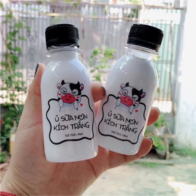 Ủ sữa non kích trắng bò