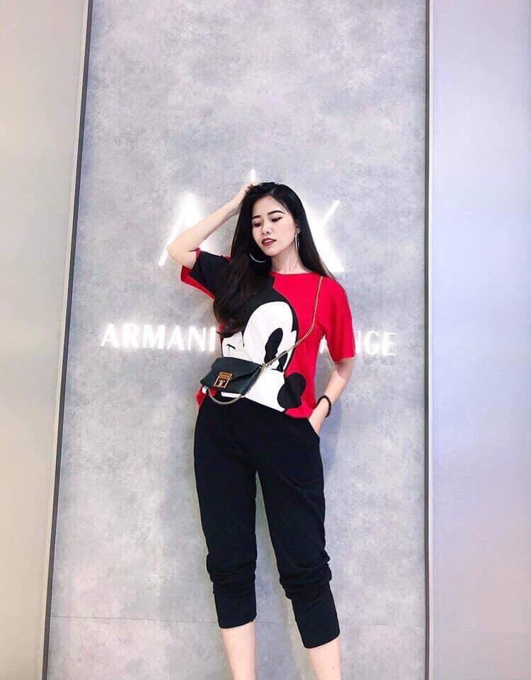 Sét đồ bộ lỡ in hình mickey cute tts0269