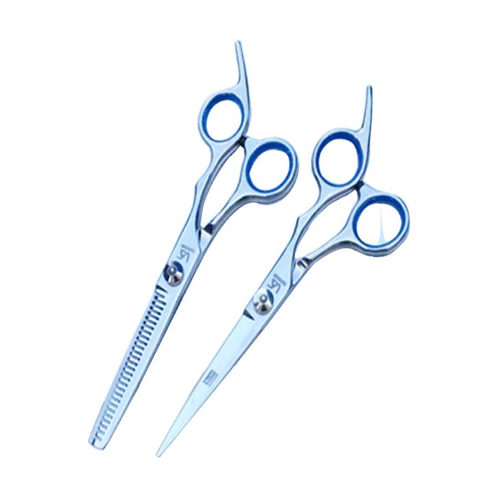 [HCM]Bộ 2 Kéo cắt và tỉa tóc VS SASSOON (tai xanh)