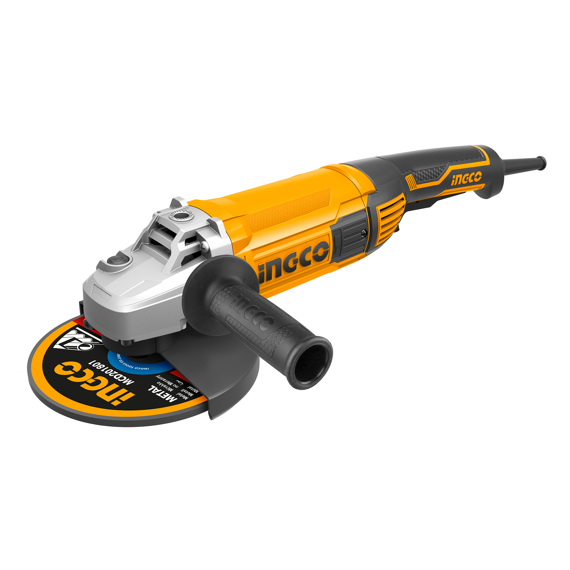 Máy mài góc 2000W INGCO AG200018 lưỡi cắt 180mm, trục M14