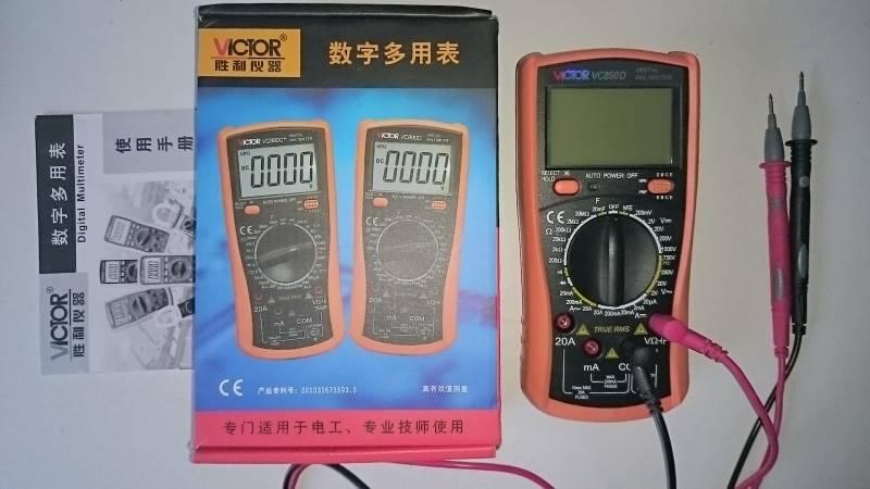 Đồng hồ vạn năng VC890D VICTOR hiển thị số
