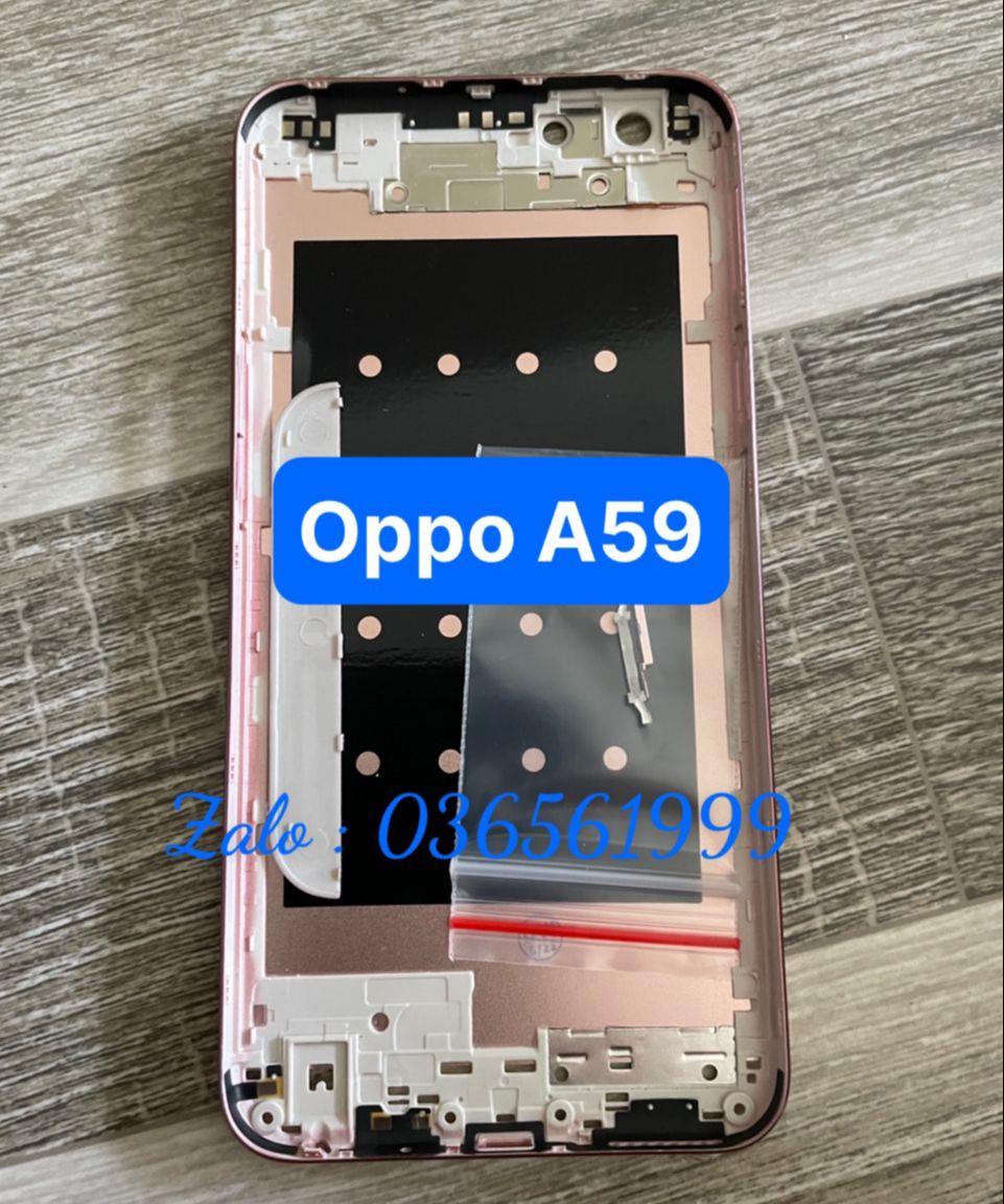 lưng vỏ oppo A59 / F1s kèm khay sim