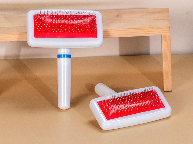 Lược Chải Lông Thú Cưng Đầu Vuông 13x10cm
