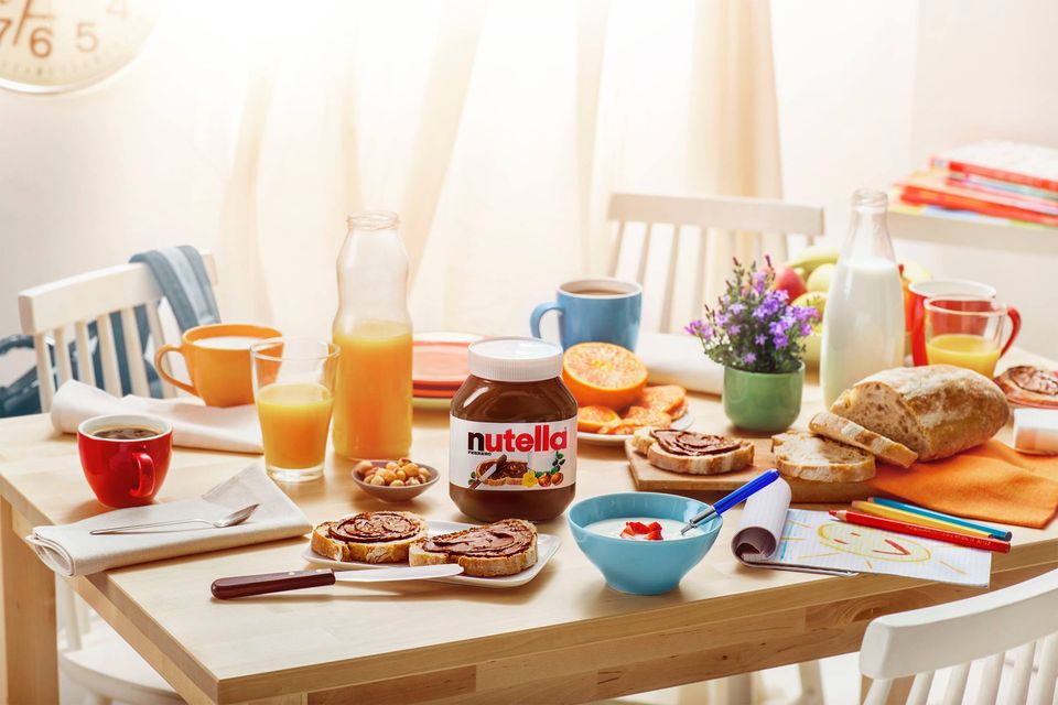 Mứt Hạt Dẻ Chocolate hiệu Nutella ( nhập khẩu Đức )- Hủ thủy tinh 750gr