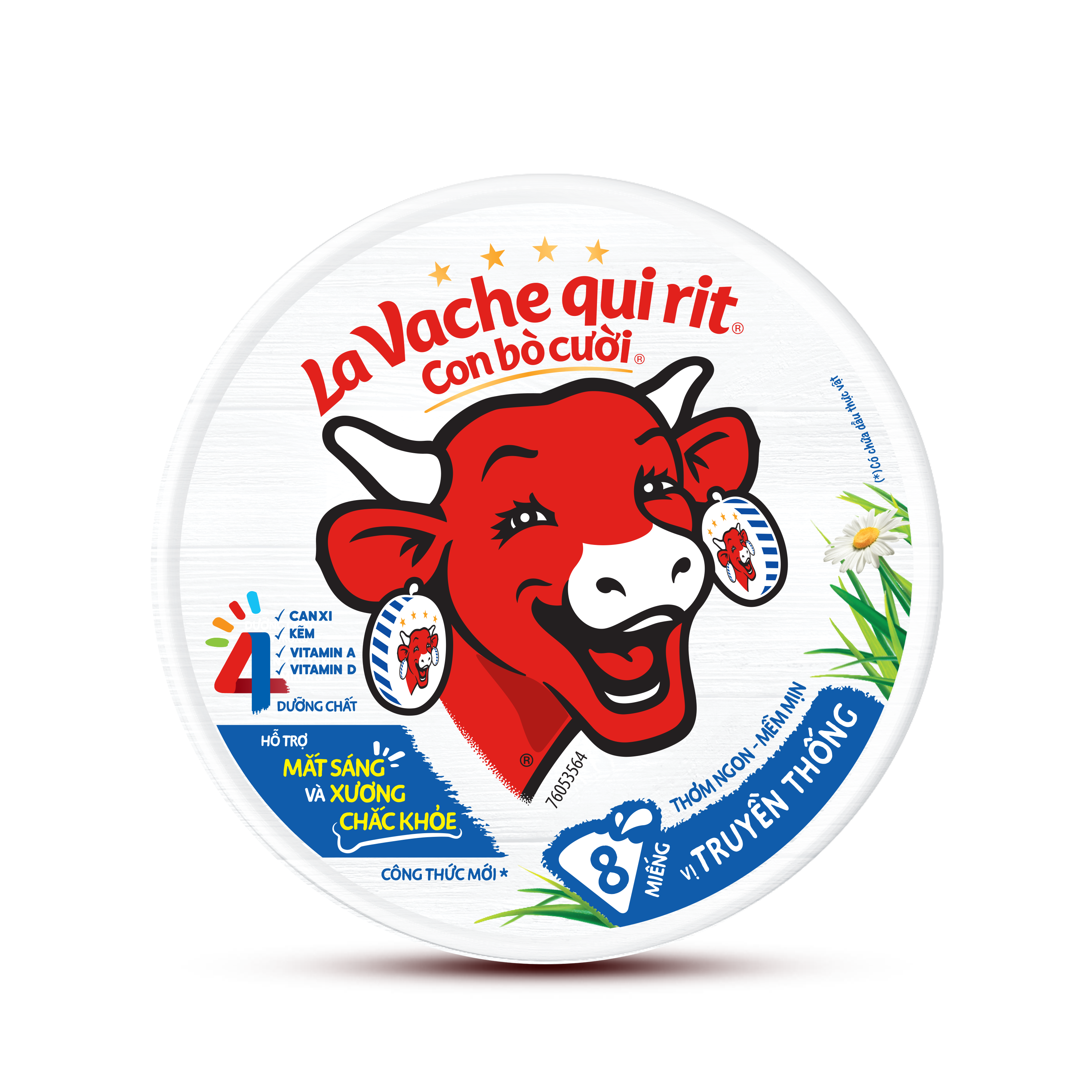 Phô mai Con Bò Cười - 8 miếng (112g)